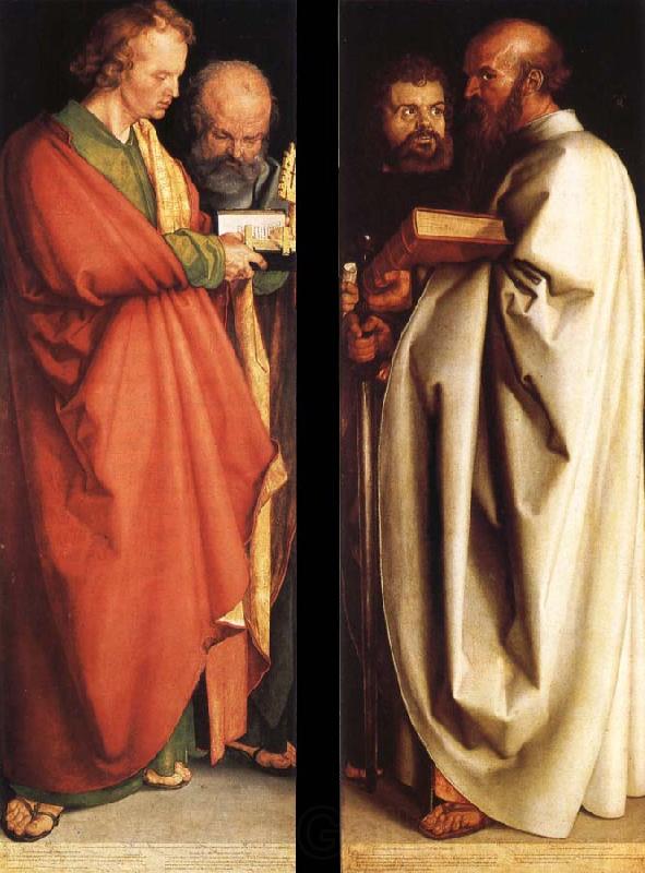 Albrecht Durer The four apostles Norge oil painting art